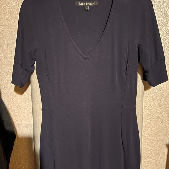 Lida Baday navy blue dress - size small - Picture 1 of 4